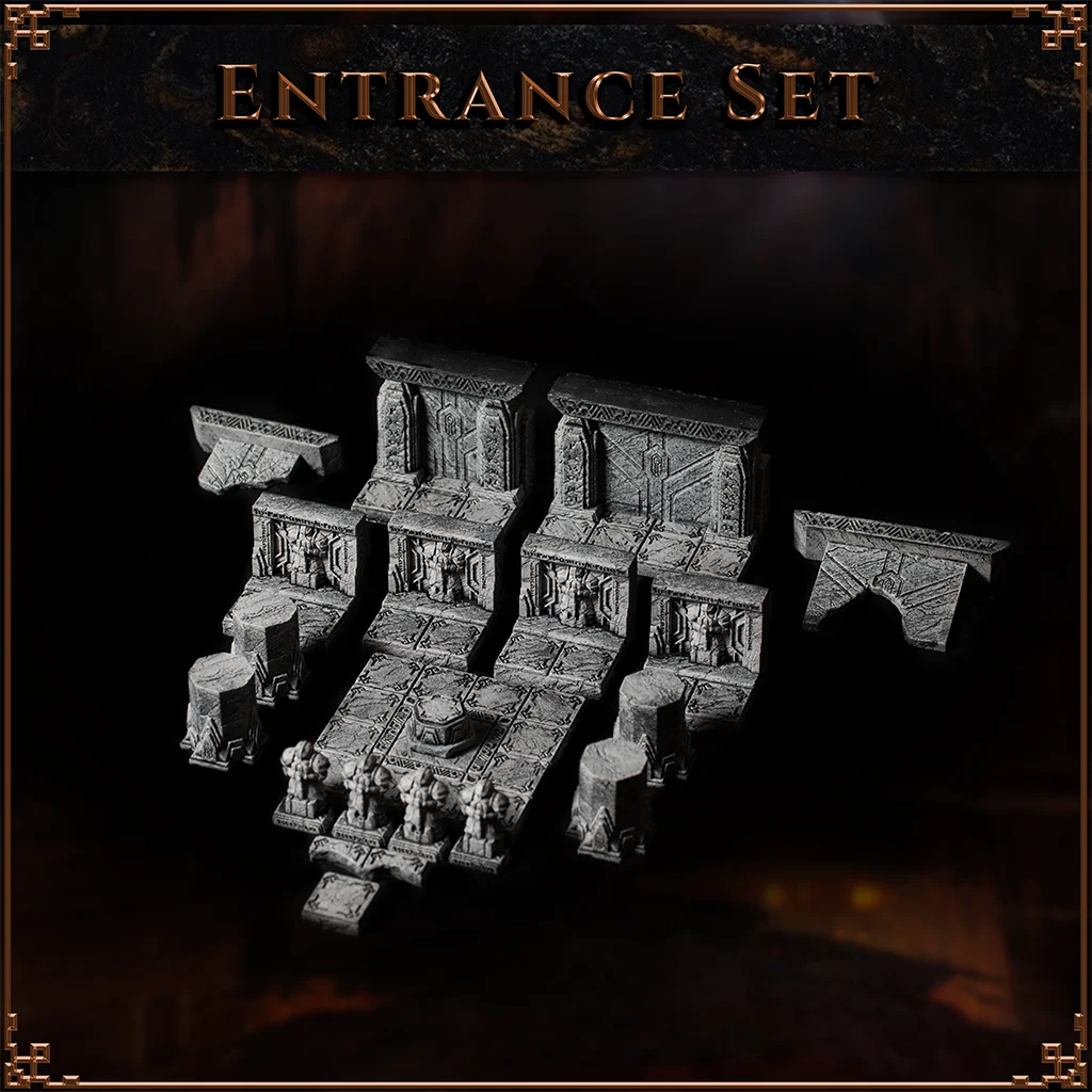 Dwarven Entrance Set