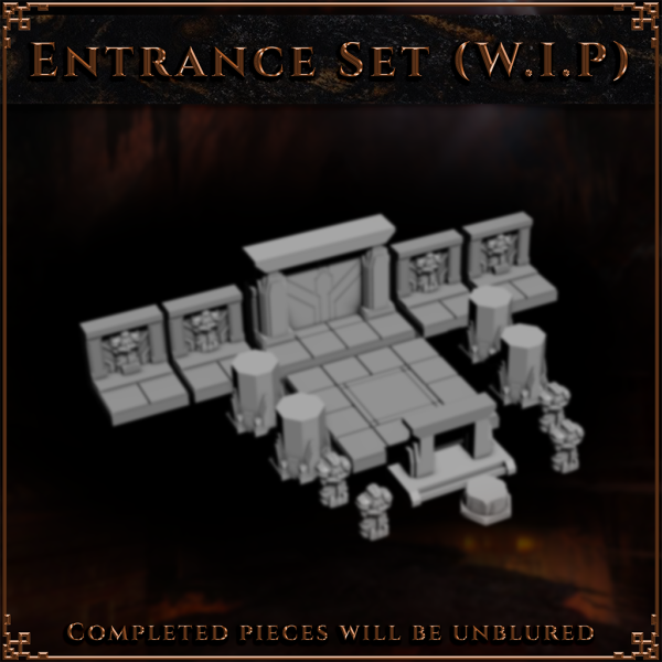 Dwarven Entrance Set