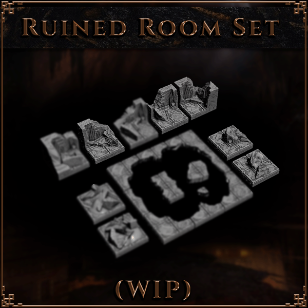 Dwarven Ruined Room Set