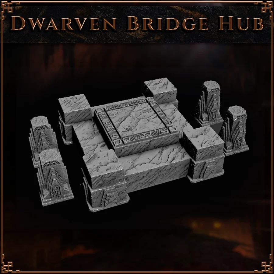 Dwarven Chasm Bridge Hub Expansion